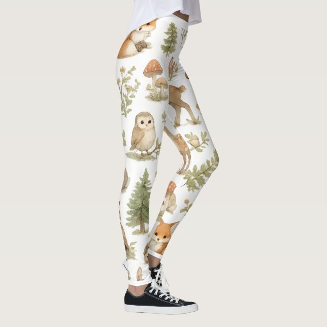 Skogsdjursleggings Leggings (Höger)