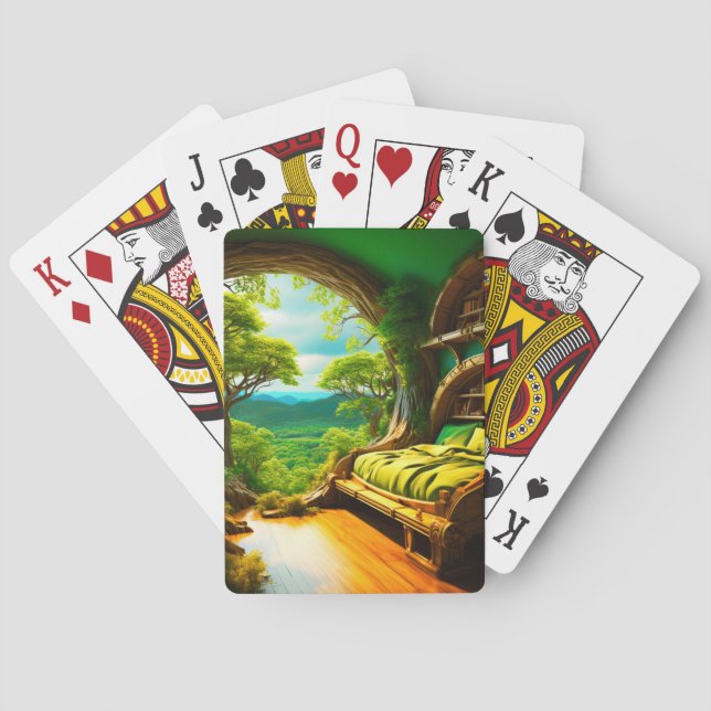 Skogsdugård Casinokort (Baksidan)