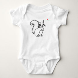 Skogsekorre Baby-bodysuit T Shirt