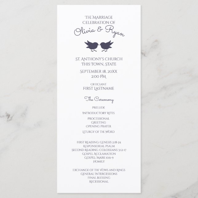 Skogsfåglar och Lila av Foliage Program (Framsida)