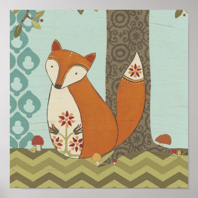 Skogsfantasi IV Poster (Framsidan)