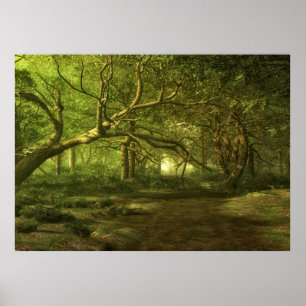 Skogsfantasi Poster