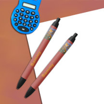 Skogsfox-barnpenna med namn