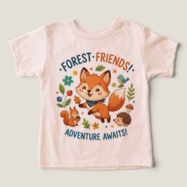 Skogsglada Äventyr Väntar T Shirt
