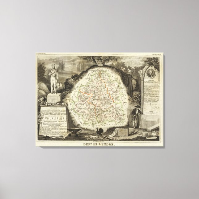 Skogsgränser Canvastryck (Framsida)