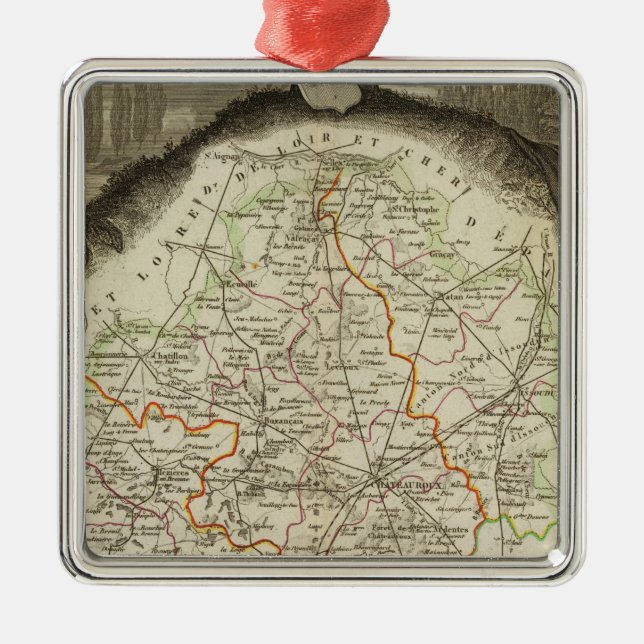 Skogsgränser Julgransprydnad Metall (Framsidan)