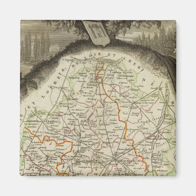 Skogsgränser Magnet (Framsidan)