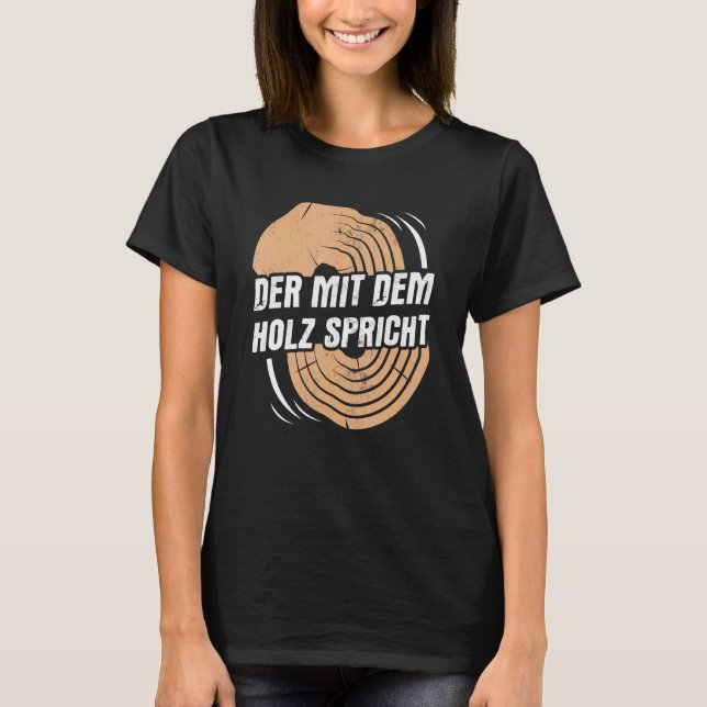 Skogshögarna från Craft Carpenter T Shirt (Framsida)