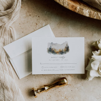 Skogshölje - Bröllop OSA-kort Tilläggskort