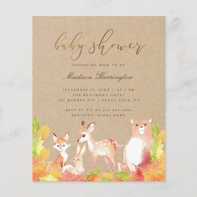 Skogshuggarens vänner i skogen (Framsida)