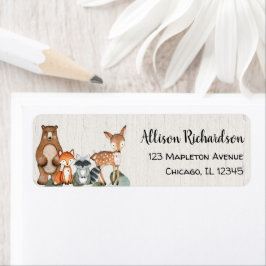 Skogshus Returadress Etikett