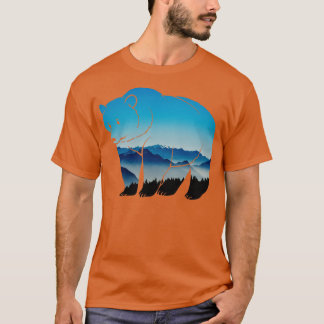 Skogshushållare Skogsträ med skogskaraktär T Shirt