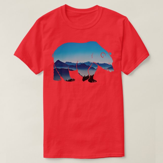 Skogshushållare Skogsträ med skogskaraktär T Shirt (Design framsida)