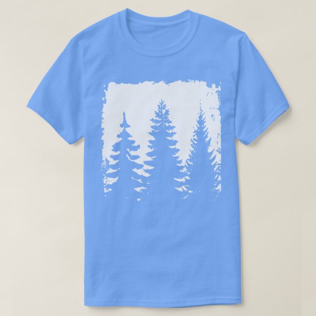 Skogsilhuett 4 t shirt (Design framsida)