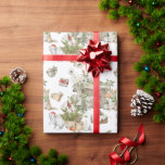 Skogsjul | Figursättningspapper för Helgdag Presentpapper<br><div class="desc">Den här julklappningen har papper julkamera,  söt katt och hund och dina helgdag!</div>