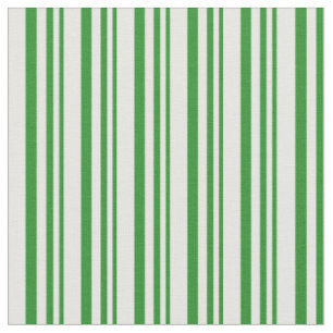 Skogskädda (Grönt) och mintskam (stripe/länt Mönst Tyg