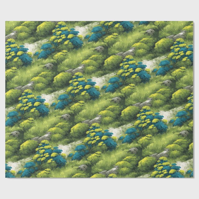 Skogskädda Presentpapper (Platt)