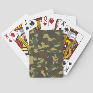 Skogskamouflage casinokort
