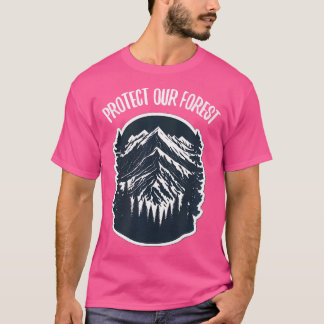 Skogskampanj för viltlevande utomhusbruk, Hiking P T Shirt