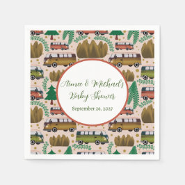 Skogskamper i Flicka Pappersservett