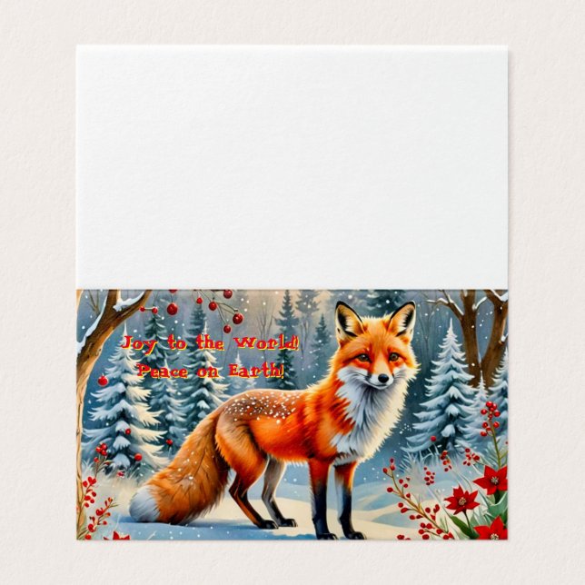 Skogskaraktär Kort (Utsida ovikt)