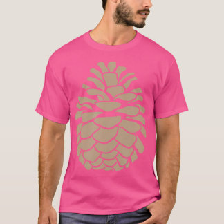 Skogskaraktären Big Gräs Cone Träd Pinecone Forest T Shirt