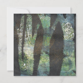 Skogskatedral gelprint