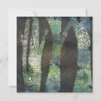 Skogskatedral gelprint