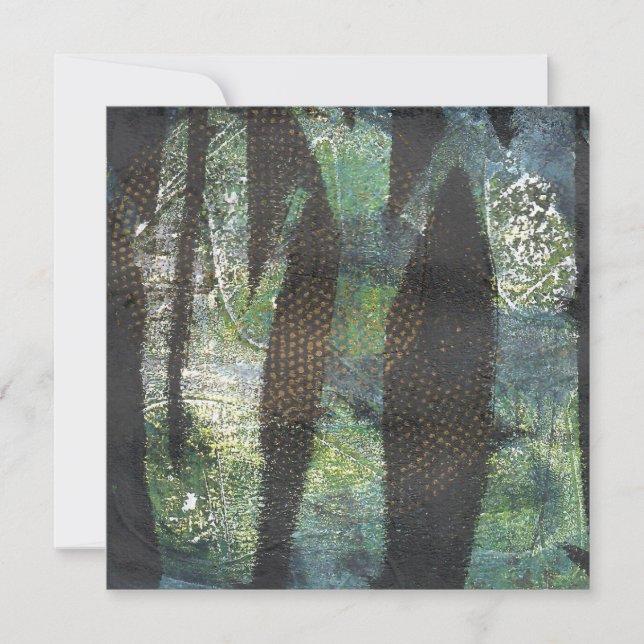 Skogskatedral gelprint (Framsida)