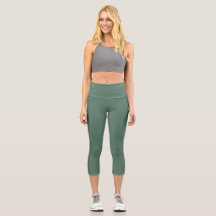Skogskläder Grönt Yoga Capris
