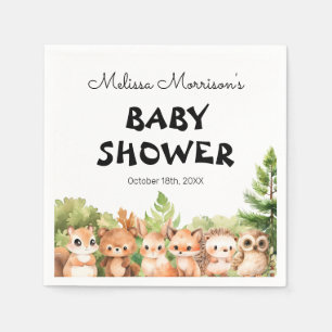 Skogskompis Pojke Shower Pappersservett