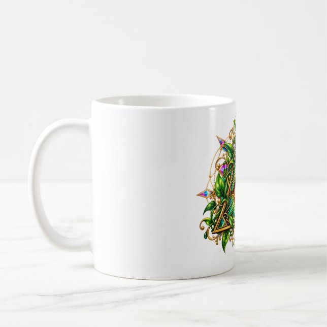 Skogskronans ögonkaffemugg kaffemugg (Vänster)