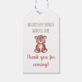 Skogskubbe Baby Shower Present Kort