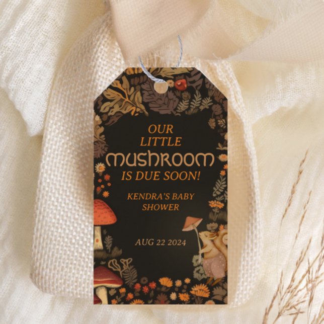 Skogskuvusen för myshroom Woodland Animal Forest B Presentetikett (Skapare uppladdad)