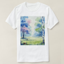 Skogslandskap T Shirt