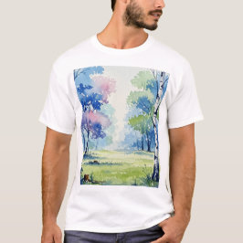 Skogslandskap T Shirt