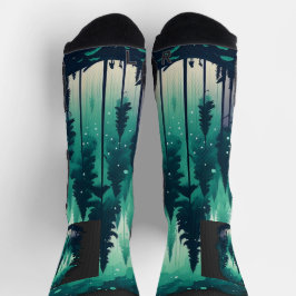 Skogslandskapet gräs