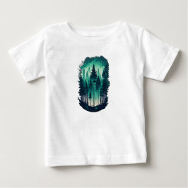 Skogslandskapet gräs t shirt