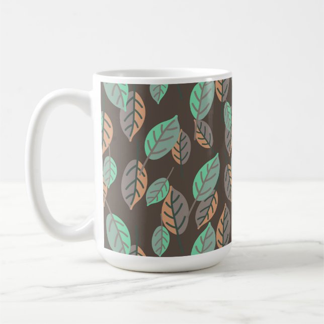 skogslöv kaffekopp (Vänster)