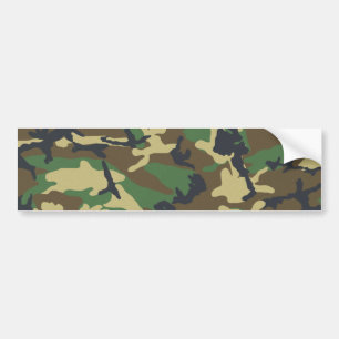 Skogsmark Camo Bildekal