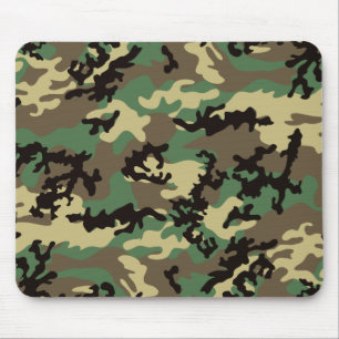 Skogsmark Camo Mousepad Musmatta