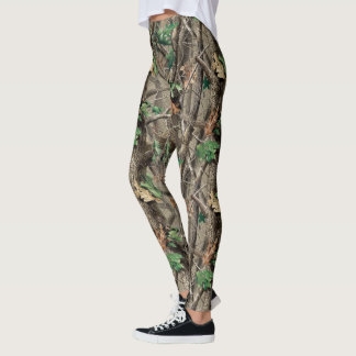 Skogsmark Camo Womans Leggings