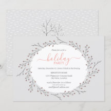 Skogsmark Enkel Julfest för krans