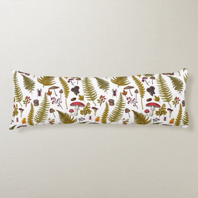 Skogsmark, flora och fauna 2 kroppskudde (Framsidan)