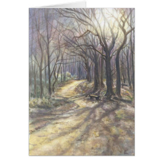 Skogsmark Hälsningskort