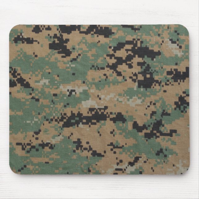 Skogsmark MARPAT Mousepad Musmatta (Framsidan)