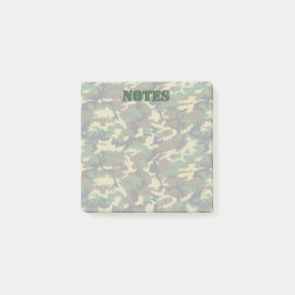 Skogsmark Militairy Camo Post-it Block