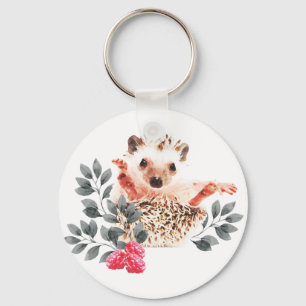 Skogsmark Nursery - Hedgehogs och vild Nyckelring