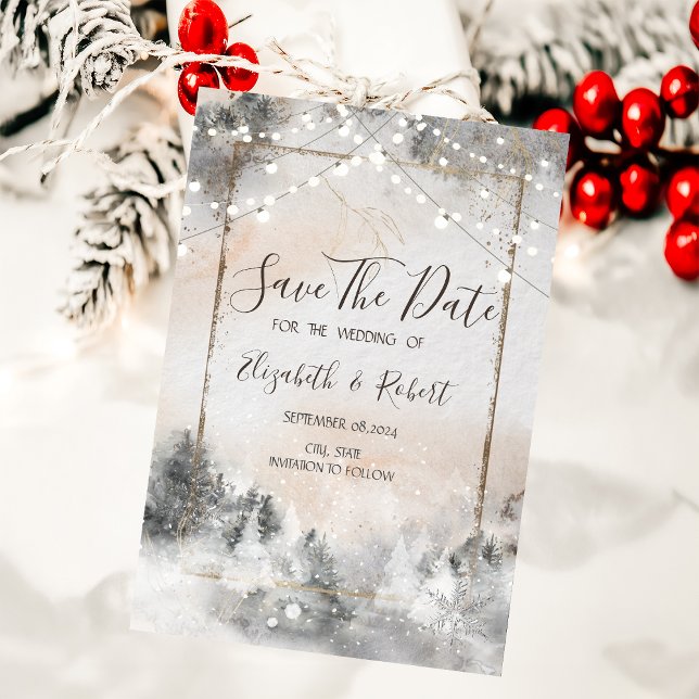 Skogsmark Träd sparar datum Spara Datumet (Skapare uppladdad)