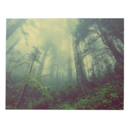 Skogsmark under anteckningsblock